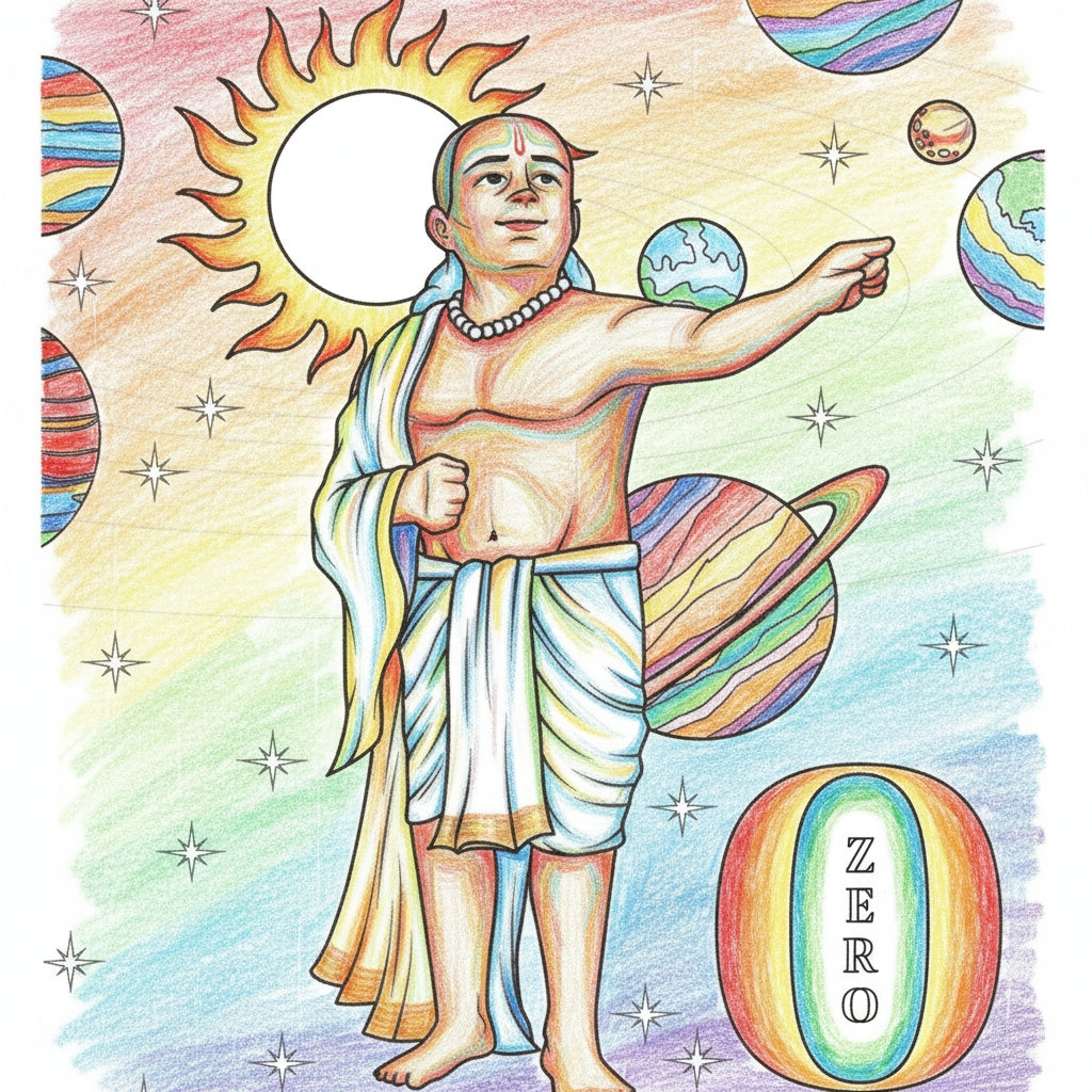 Prism Pencils illustration in vibrant spectrum colours