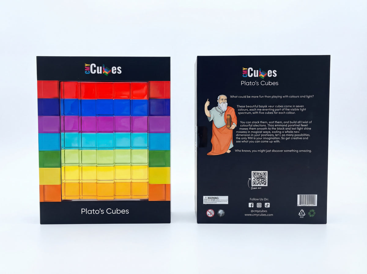 Plato's Cubes – Colour Theory Building Blocks | CMY Cubes