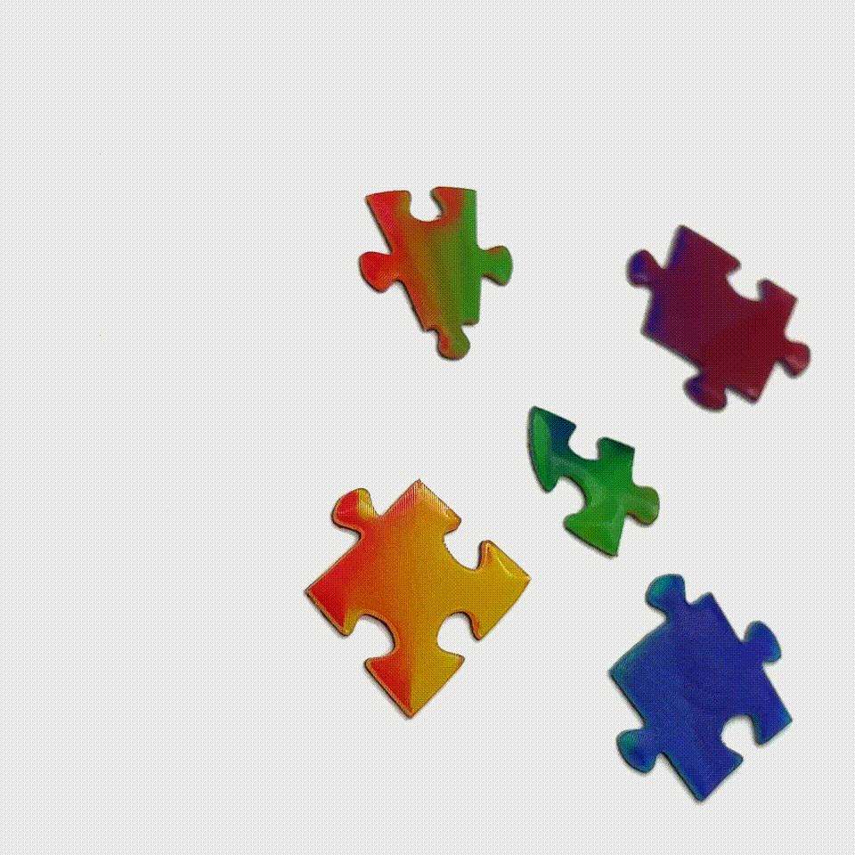 The Aeternus Aenigma translucent colour puzzle